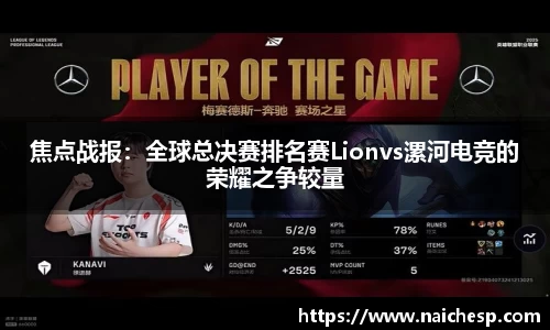 焦点战报：全球总决赛排名赛Lionvs漯河电竞的荣耀之争较量